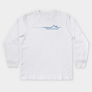 Aspen snowmass Kids Long Sleeve T-Shirt